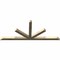 Ekena Millwork Saratoga Rough Sawn Timber Gable Bracket, Douglas Fir, 96"W x 40"H x 4"D x 4"F, 10/12 Pitch GBW096X40X0404SAR00RDF - alternate 4